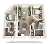B1 2 Bedroom 2 Bath